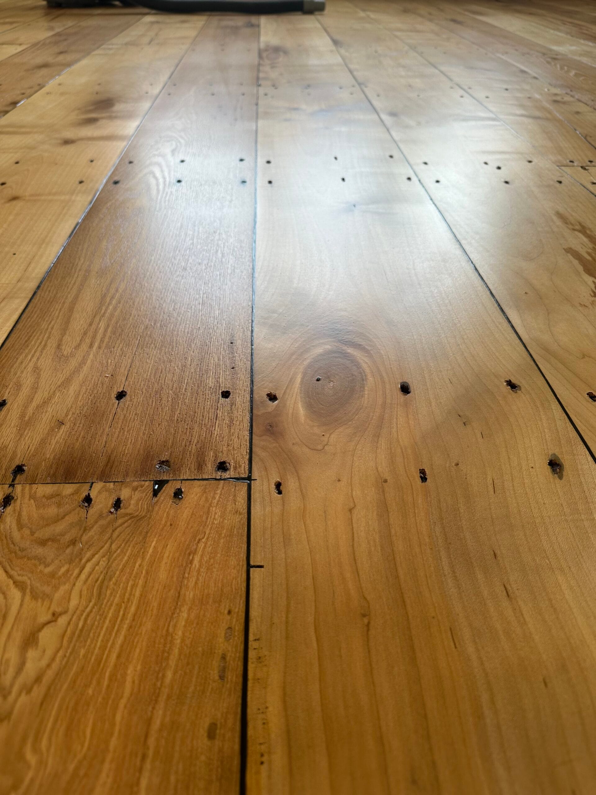 Custom hardwood flooring project by Craftsman Hardwood Floors